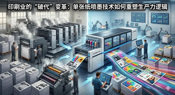 全印展海外之聲|印刷業(yè)的“破代”變革：單張紙噴墨技術如何重塑生產(chǎn)力邏輯？